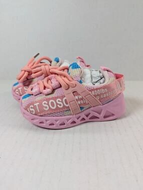 New kids pink sneakers size 22EU (size 6)